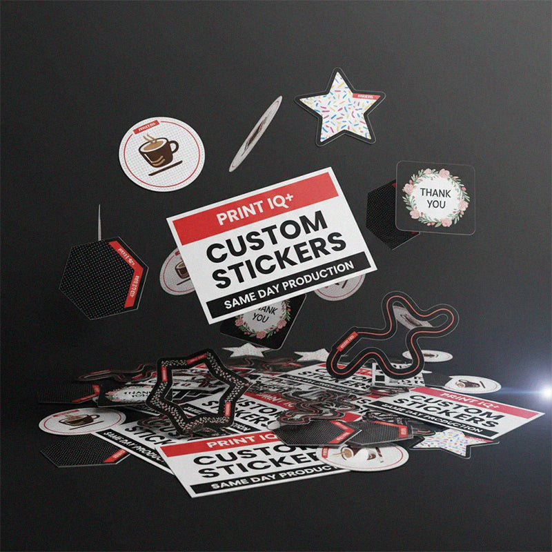 CUSTOM STICKERS & LABELS - BEST PRICE GUARANTEE!