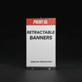 CUSTOM RETRACTABLE VINYL BANNER - BEST PRICE GUARANTEE!