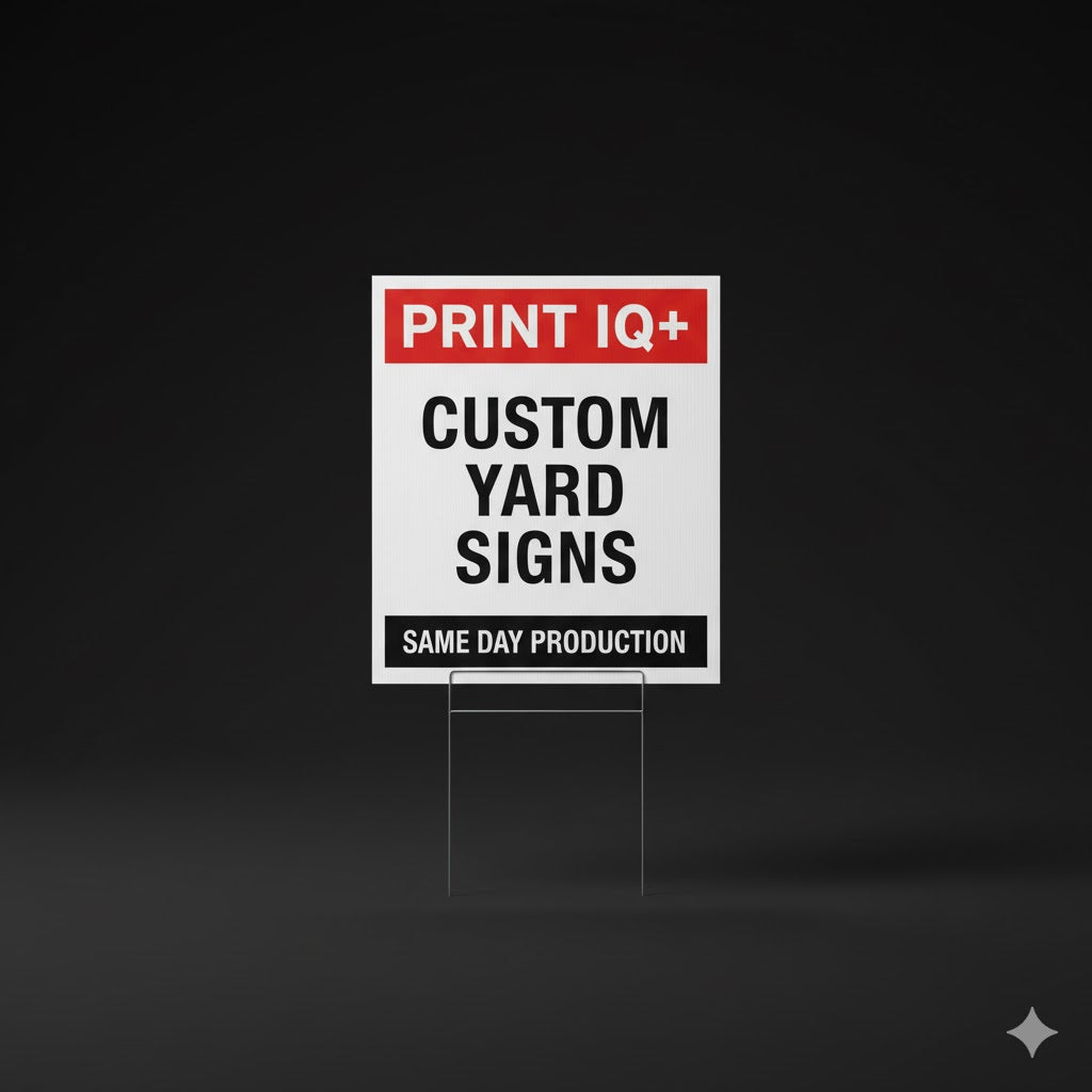 CUSTOM YARD SIGNS - BEST PRICE GUARANTEE!